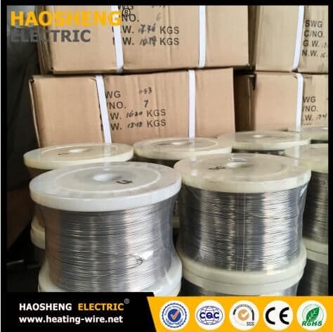 nichrome resistance bare round wires